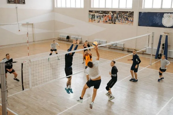 volleyball team training